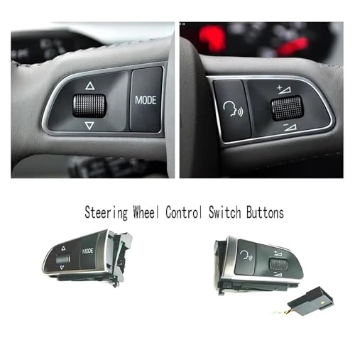 Bouton de commande au volant haute précision pour habitacle Audi A5 A3 A8L S5 - 2
