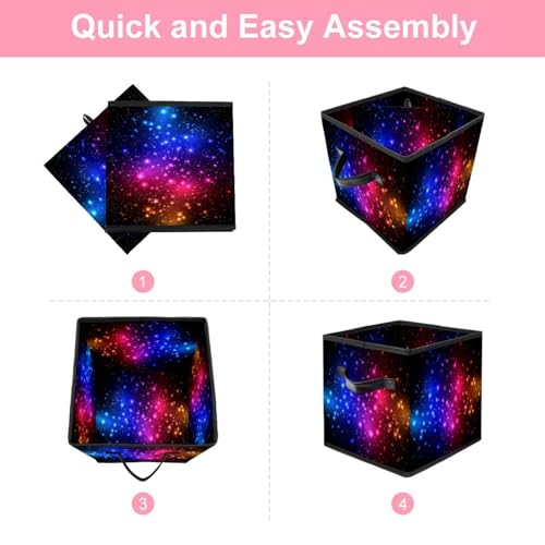 Cube de rangement pliable pour placard ordonné et vêtements triés - 6