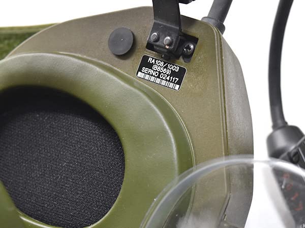 Amazon.co.jp: 米軍実物 Gentex ACAPS AFV Headset ヘッドセット