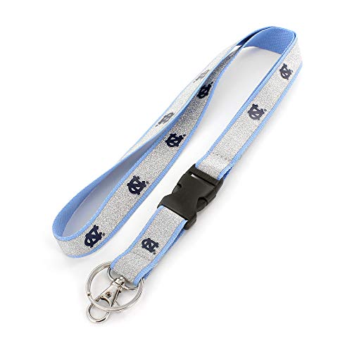 NCAA North Carolina Tar Heels Sparkle Lanyard