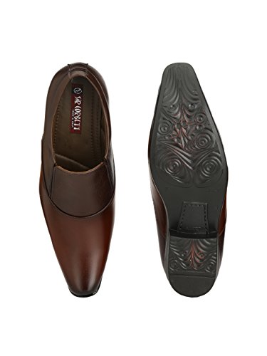 Image of SIR CORBETT Men's Height Increasing Formal Shoes | Office Shoes | Moccasin | Heel Shoes