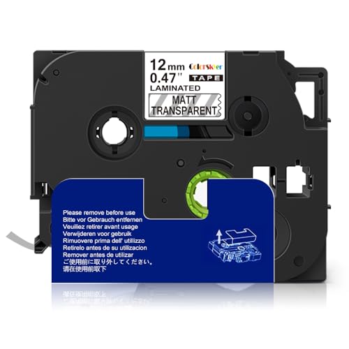 Color Skyer TZe-M31 ������E�����n������ �P�i 12mm��X8m �݊� �s�[�^�b�` �e�[�v �u���U�[�H�� P-touch�@��Ή� �ėp �e�[�v�J�[�g���b�W�iTZe-M31�E������E�����n�������E�P�i�j