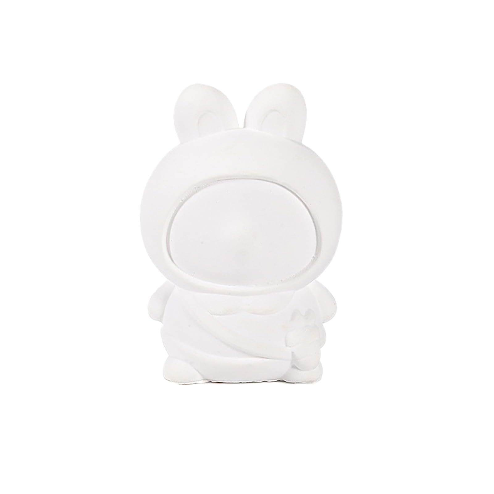 RYc747 - Juego de 3 figuras de cerámica para pintar sus propias figuras de cerámica con 12 pigmentos, 2 pinceles y 1 placa de mezcla de colores para que los niños pequeños pinten sus propias figuras.