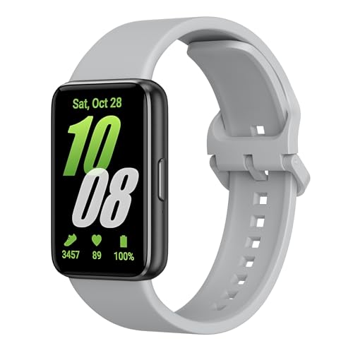 Image of Tobfit Strap Compatible for Samsung Galaxy Fit 3 (Watch Not Included), Flexible Premium Adjustable Watch Band for Galaxy Fit3 2024 SM-R390 Men & Women