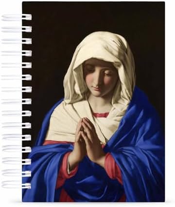 Caderno Devocional Pautado 125 Folhas 90g Capa Dura Virgem em Ora...