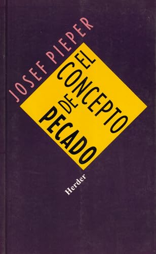 El concepto de pecado (fuera de colección)