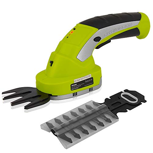 serenelife grass cordless clippers power edge trimmer with rechargeable string trimmer
