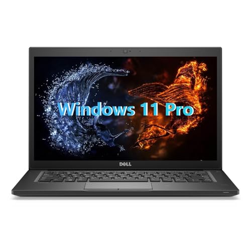 Dell Latitude 7490 Business Laptop, 14 Zoll FHD Notebook, Intel Core i5-8250U, 16 GB RAM, 512GB SSD, Windows 11 Pro (Generalüberholt)