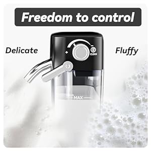 Aemojk expresso and cappuccino coffee machine one touch operation suitable office coffee maker with automatic milk frother 20 bar 1350w  urban country home decor