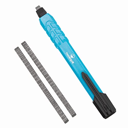 Wnvivi 3 Matite Meccaniche Da Carpentiere, Set Di Strumenti Per Pennarelli Da 5,6 Mm, Pennarello Per Matite Per La Lavorazione Del Legno A Foro Profondo Solido Con Temperamatite(Multicolore