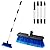 EVERRUSH 62" Car Wash Brush Mop with Long Handle, 10" Soft Bristle Scrub Scratch-Free Car Cleaning Brush Supplies Broom Kit for RV Boat Truck SUV, House Siding, Snow, Floors, Extension Aluminum Alloy