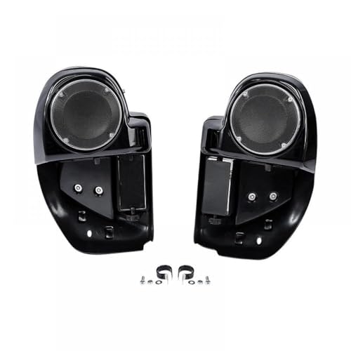 Caja de bocina ventilada inferior de 6.5 pulgadas para motocicletas Touring Road Electra miniatura 1