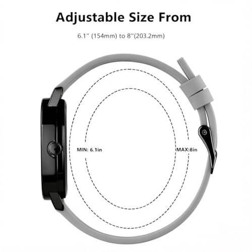 Image of cicininc Watch with Second Hand for Nursing Women | Analog | Military Time | Silicone Band | Easy Read Dial | 12 /24H | for Nurses, nursing students, medical professionals
