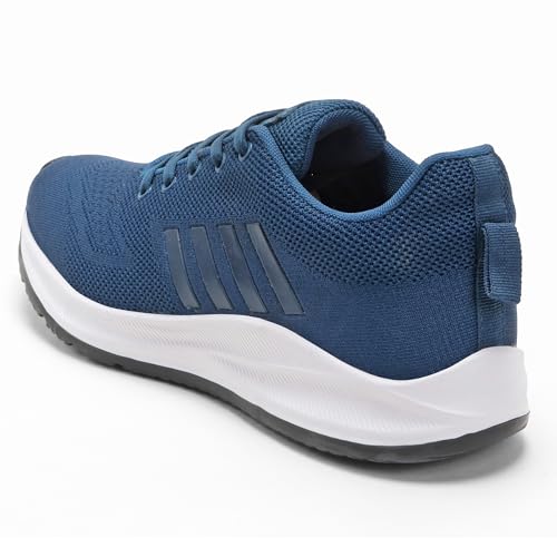 Image of Men's Sports Shoes with Memory Foam Cushioned Insole|Running Walking Gym Training Jogging Athletics|Comfortable & Stylish|Casual & Lightweight|Slipon Sneaker