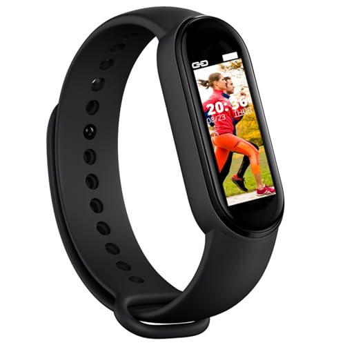 Image of Drumstone M9 Smart Fitness Band with Heart Rate Monitor, Waterproof OLED Display, Bluetooth Activity Tracker, Step Counter, Sleep & Calorie Tracker, Smart Notifications Fitness Watch for Men & Women