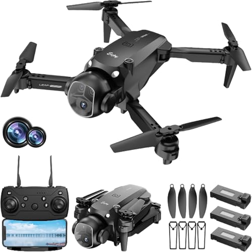 FPV Foldable Drone with Dual Camera and Altitude Hold