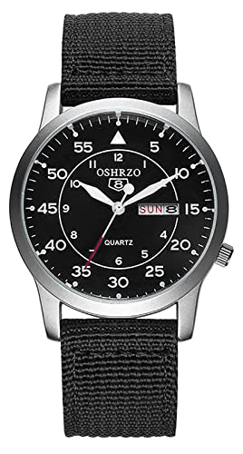 Image of Gosasa Unisex Military Watches Sport Textile Nylon Strap Stylish Men Watch Luminous Fashion Watches Analog Display Quartz Waterproof Casual Wristwatch