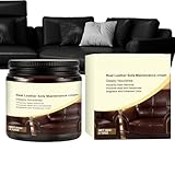 Conditioner für die Pflege der Haut von Sofas – 60 g Creme für Details und Pflege, Ledersitze...