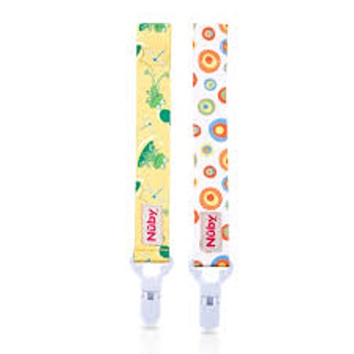 Nuby Infant's 2-Pack Pacifinder Pacifier Clips