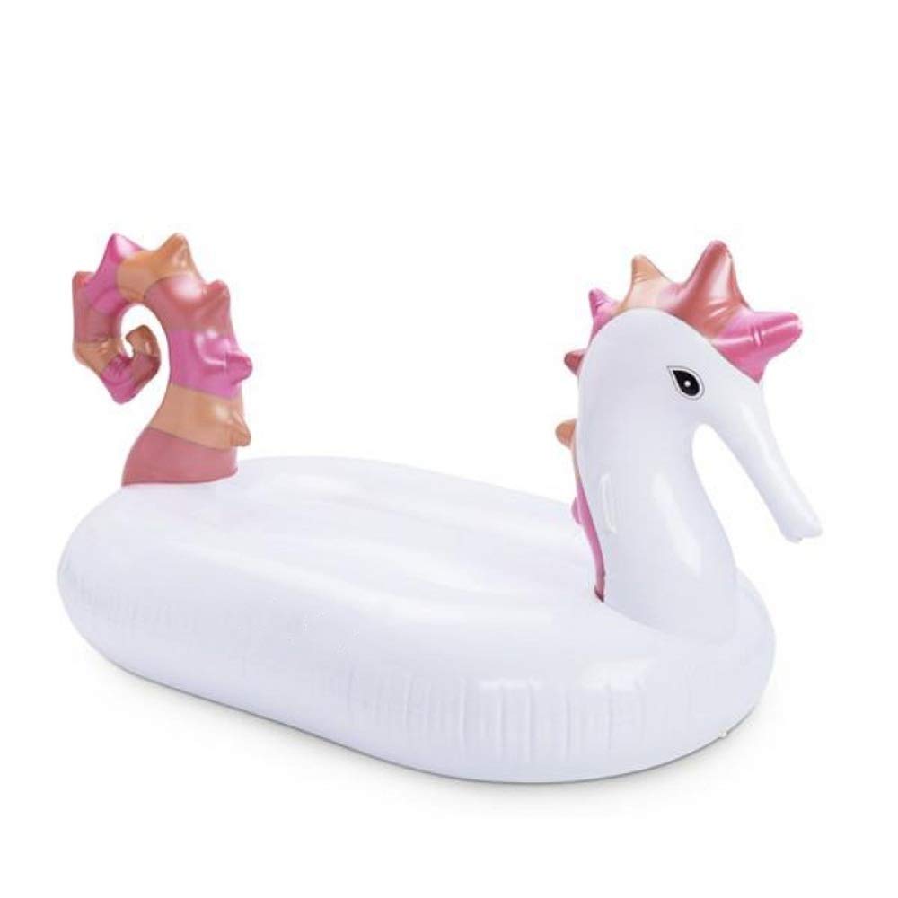 Swimming board Inflatable Seahorse Mount Water Animal Floating Bed Unicorn Floating Row Pegasus Air Bed Swimming Ring Floating Row 250 Cm Seahorse Mount
