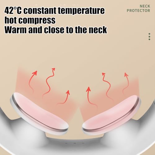 Estimulador de cuello con calor termoterapéutico para aliviar la tensión cervical en casa 5