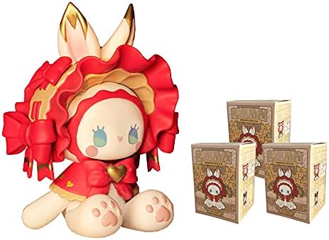 Figures Action Emma Secret Forest Blind Box Kawaii Random Collection Guess Blind Bag Collectible Desktop Ornaments Cute Model Birthday Present(3 Pack)