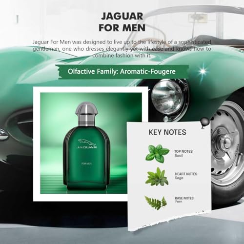 Jaguar for Men EDT Spray 100ml - Image 5