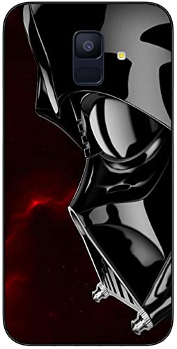 Compatible avec Samsung Galaxy A6 (2018) | A600 Dark avec Vador Star avec War 563 Coque fine et flexible en silicone TPU souple Cover
