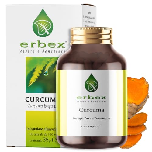 ERBEX Integratore Curcuma Pura Capsule