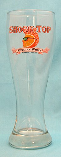 Shock Top Belgian White Ale 9In 23 Ounce Pilsner Glass Singles #TOP15