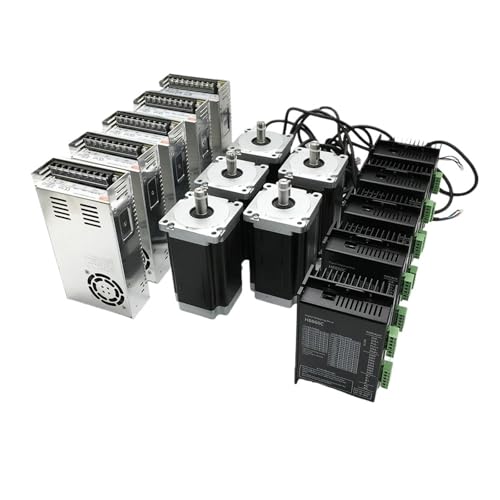 Drive pour moteur pas à pas Nema 34 6A, alimentation CNC robuste et précise