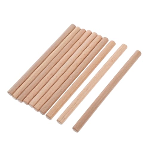 Alipis 10 Piezas Unidades Ganchos de Madera para Panel Perforado Organizador Diseño Elegante y Robusto para Almacenamiento Versátil Hogar y Oficina