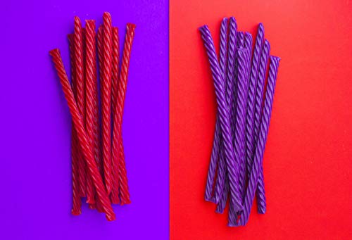 Red Vines Licorice Variety Pack, Red And Grape Flavor, 5Oz Trays (6 Pack), Soft & Chewy Candy Twists #TOP4