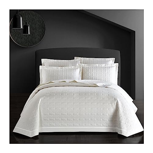 Queen Size Quilt Bedding Set 96x98 - Lightweight Comforter Bedspreads/Coverlets King 96x106 Bedding Cover Bed Decor All Season -