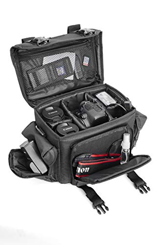 Photo4less Deluxe DSLR Camera Case Shoulder Bag for Canon, Nikon & Sony