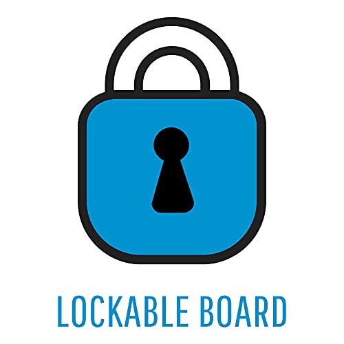 Mastervision Cork Bulletin Board Cabinet, 2 Door, 36 X 48 Inches, Aluminum Frame (Vt640101720) #TOP6