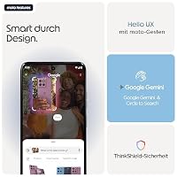 Motorola Moto g17 Smartphone 50-MP-Kamera 4-128 GB Alaskan Blue – Ansicht 7