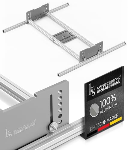 Kasper Solutions® - Dispositif de défonceuse - guide linéaire XXL - rail de guidage de...