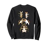 Serval Gato Casa Sabana Híbrido Fusión Anime Manga Sudadera