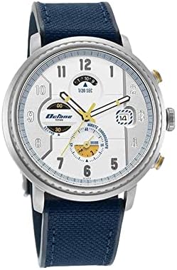 Titan Octane Aerobatics Silver Dial Chronograph Nylon Strap Watch for Men-1857SP01