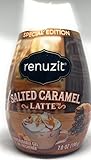Renuzit Salted Caramel Latte Gel Air Freshener, 7 ounces Pack of 6
