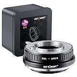 K&F Concept レンズマウントアダプター EXA-EOS R マニュアルフォーカス エキザクタマウントレンズ → キヤノンRFマウント装着 メーカー直営店