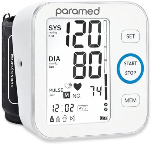 Paramed Blood Pressure Monitor - Bp Machine - Automatic Upper Arm...