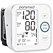 Blood Pressure Monitor by Paramed: Accurate Automatic Upper Arm Bp Machine & Pulse Rate Monitoring Meter with Cuff 22-40cm, 120 Sets Memory, LCD & Talking - Device Bag & 4AAA Included - Fda Approved