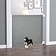 PawHut Hunde Türschutzgitter Treppenschutzgitter Treppenschutz Sicherheitstrennwand Trennwand Türschutz Treppenschutzgitter ausziehbar treppenschutzrollo Rollo Einrollbar PVC Grau 115 x 82,5 cm