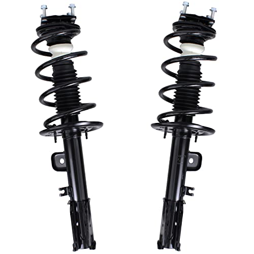 Detroit Axle - Front Struts & Coil Spring Assembly Replacement for 2011 2012 Ford Explorer - 2pc Set