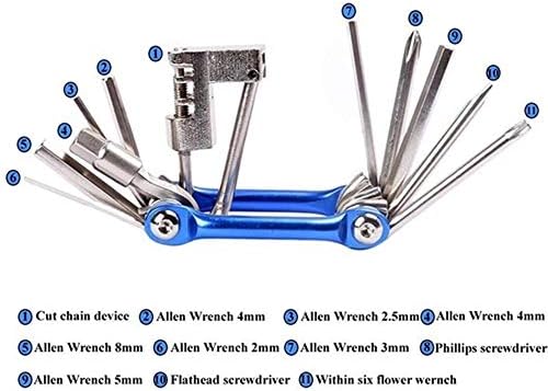 楽天市場】自転車工具 工具セット 自転車ドライバーセット 自転車修理レンチ 自転車タイヤツールキット 38-in-1 取り外し可能な自転車ツール 屋外 サイクリング 修復ツール ドライバービット レンチ 多機能 栓抜き 旅行用 コンパクト : happy zakka 多機能11 In1自転車修理セット自転車バイク修理ツールキットレンチドライバーチェーン六角スポークマウンテンサイクリングツール (C