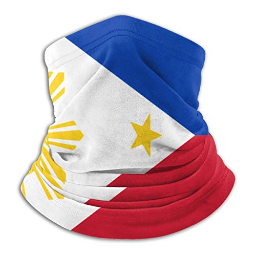 Ameok-Design - Masque de ski unisexe avec motif drapeau des Philippines - Résistant au vent - Respirant - Coupe-vent - Pour camping, moto, course à pied