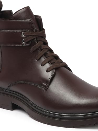 Image of Carlton London Men's Regular comfortable Lace-Up Round Toe boot for Casual and Party Use
