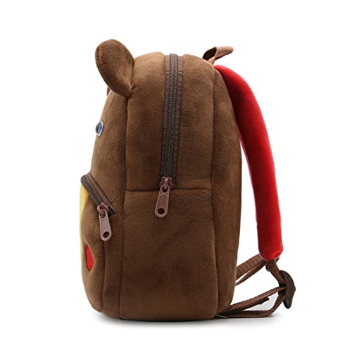 Children-Toddler-Preschool-Backpack-Plush-Animal-Cartoon-Backpack-Baby-Kids-School-Satchel-Travel-Lunch-Bags